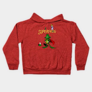 Super Frog Kids Hoodie